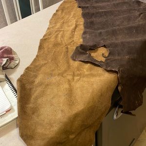 Leather  material for sale.  Good leather. Bought from michals crafts.